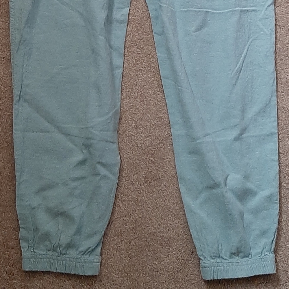 PATAGONIA GREEN-BLUE WOMEN'S ISLAND HEMP BEACH PANTS (M) - Picture 10 of 10